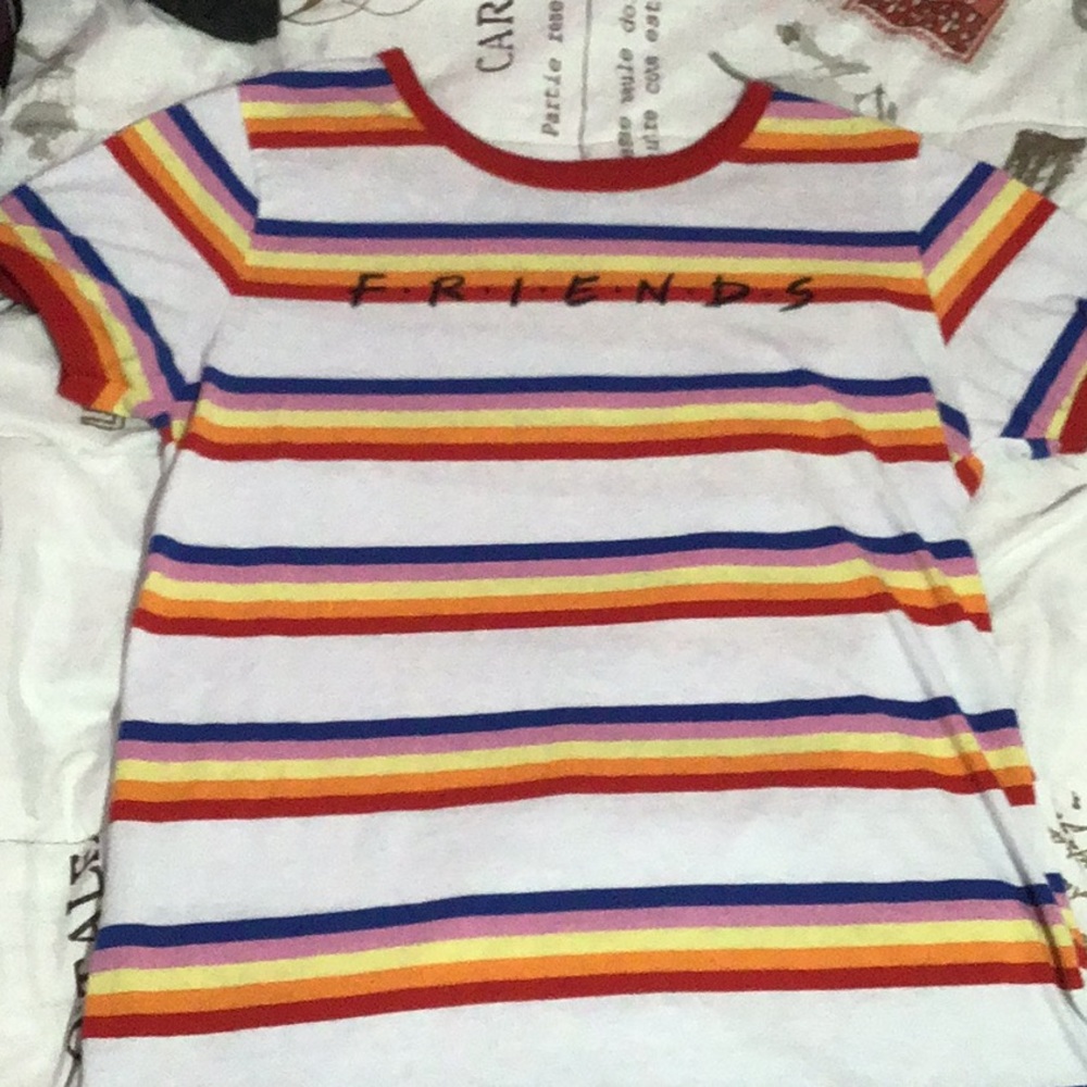 F.R.I.E.N.D.S stripped shirt